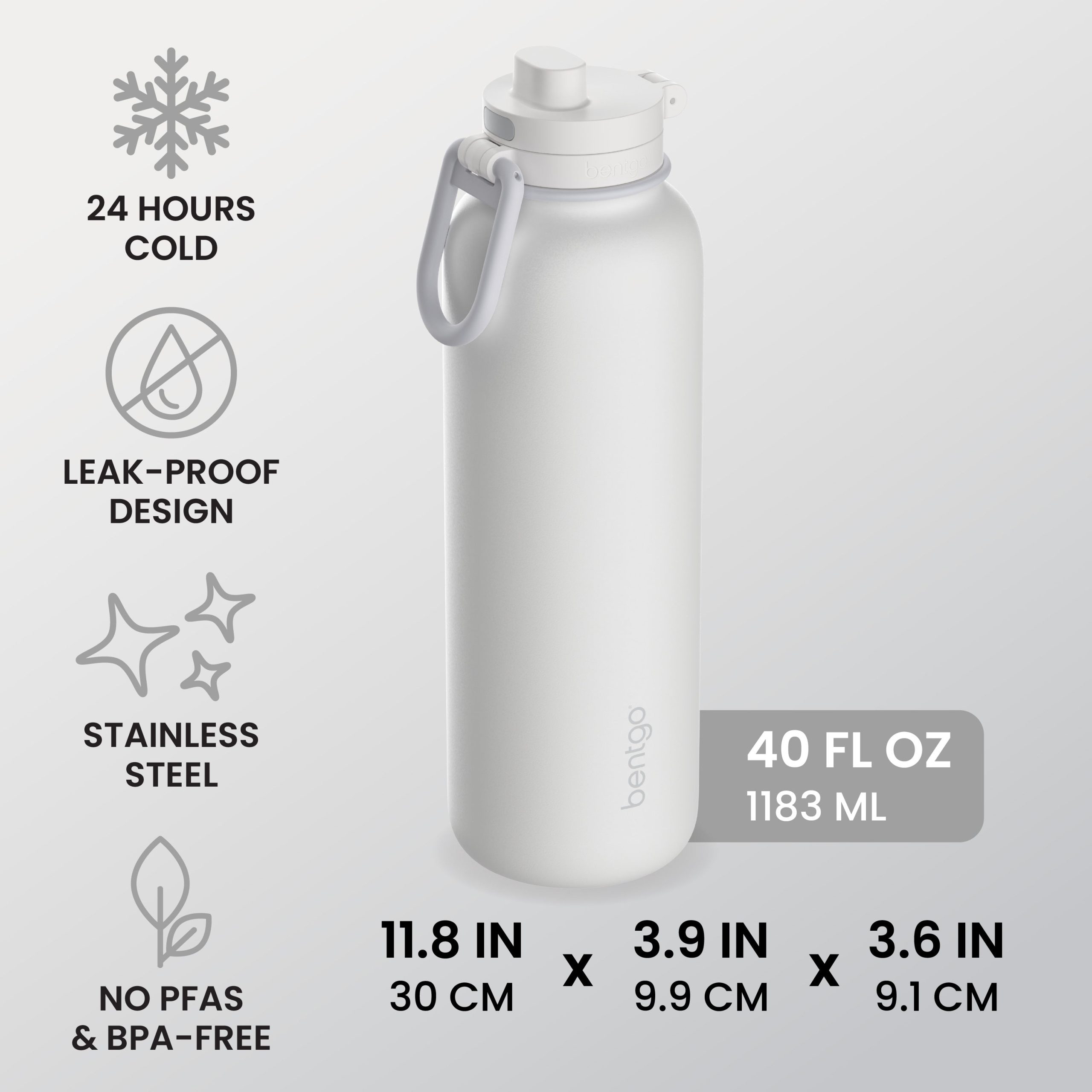 Bentgo Flip 2-in-1 Water Bottle (40 fl oz) - Image 11