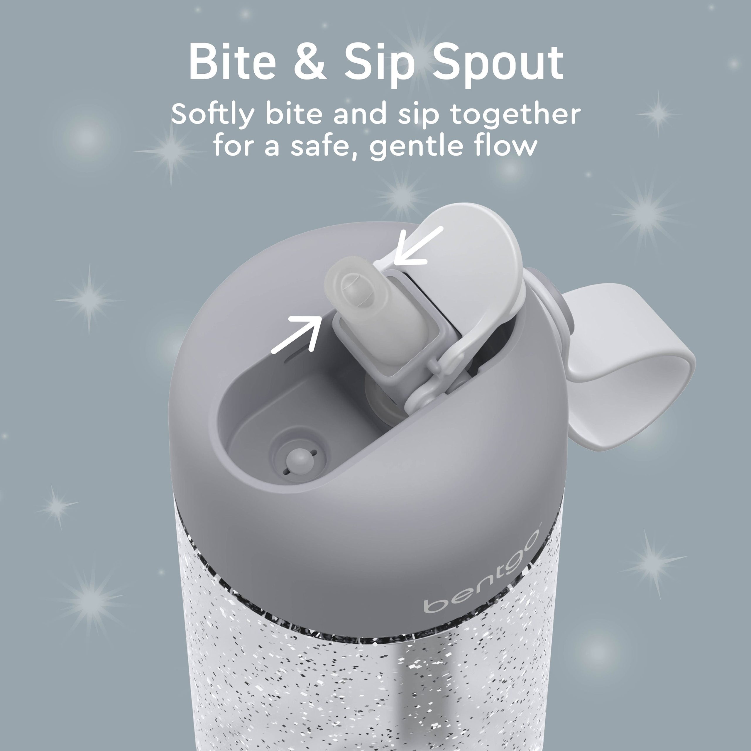 Bentgo Kids Water Bottle (Glitter) - Image 12