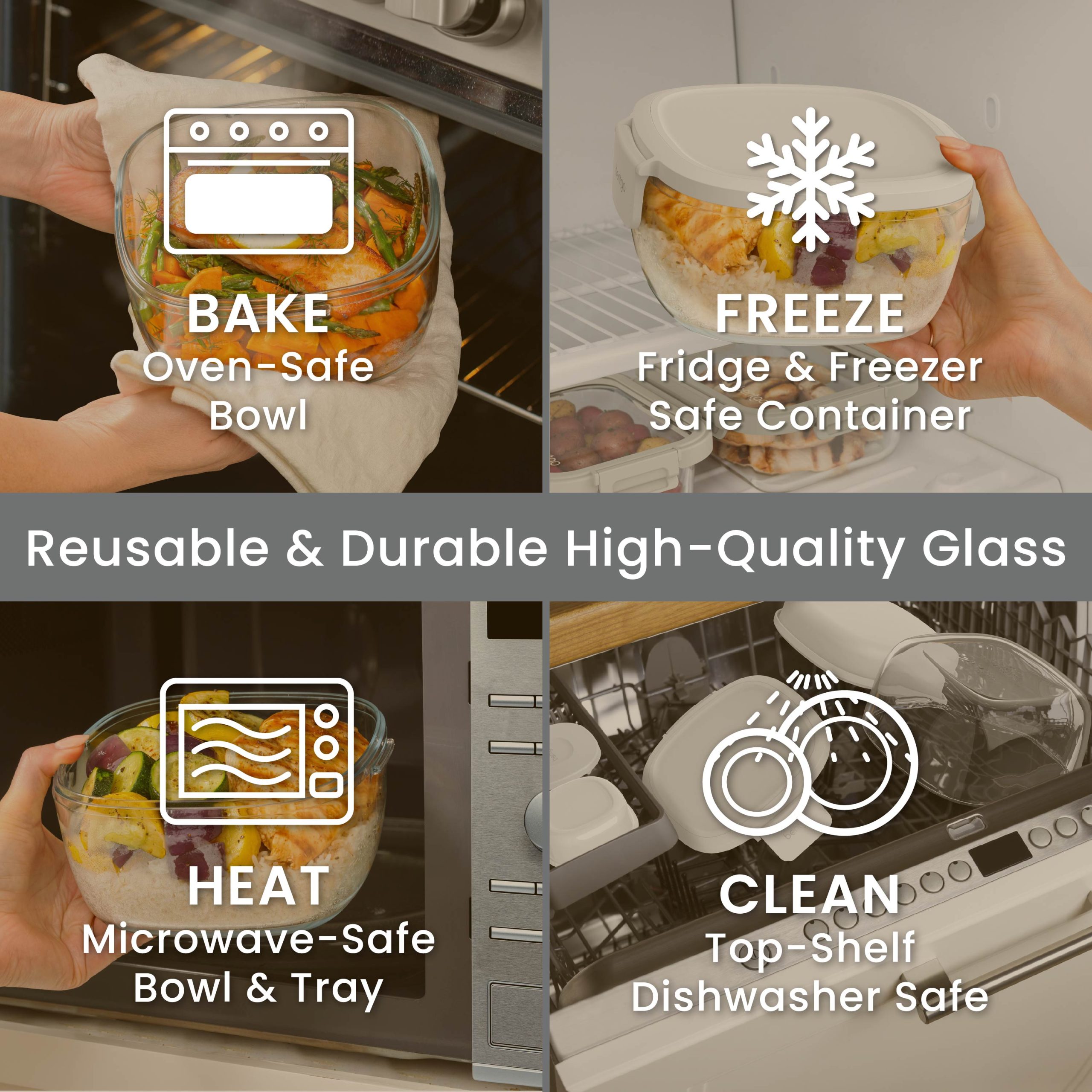 Bentgo Glass Salad Container - Image 11