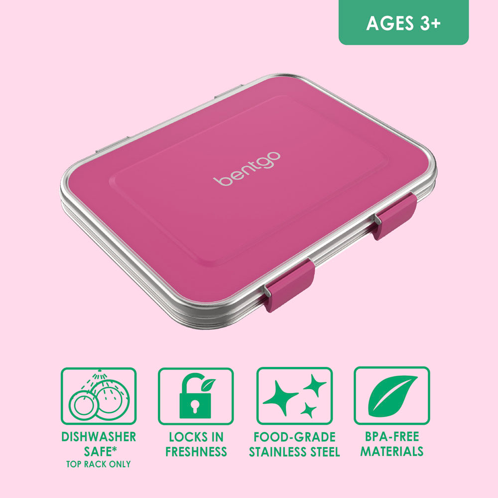 Bentgo Kids Stainless Steel Lunch Box - Personalized - Image 19
