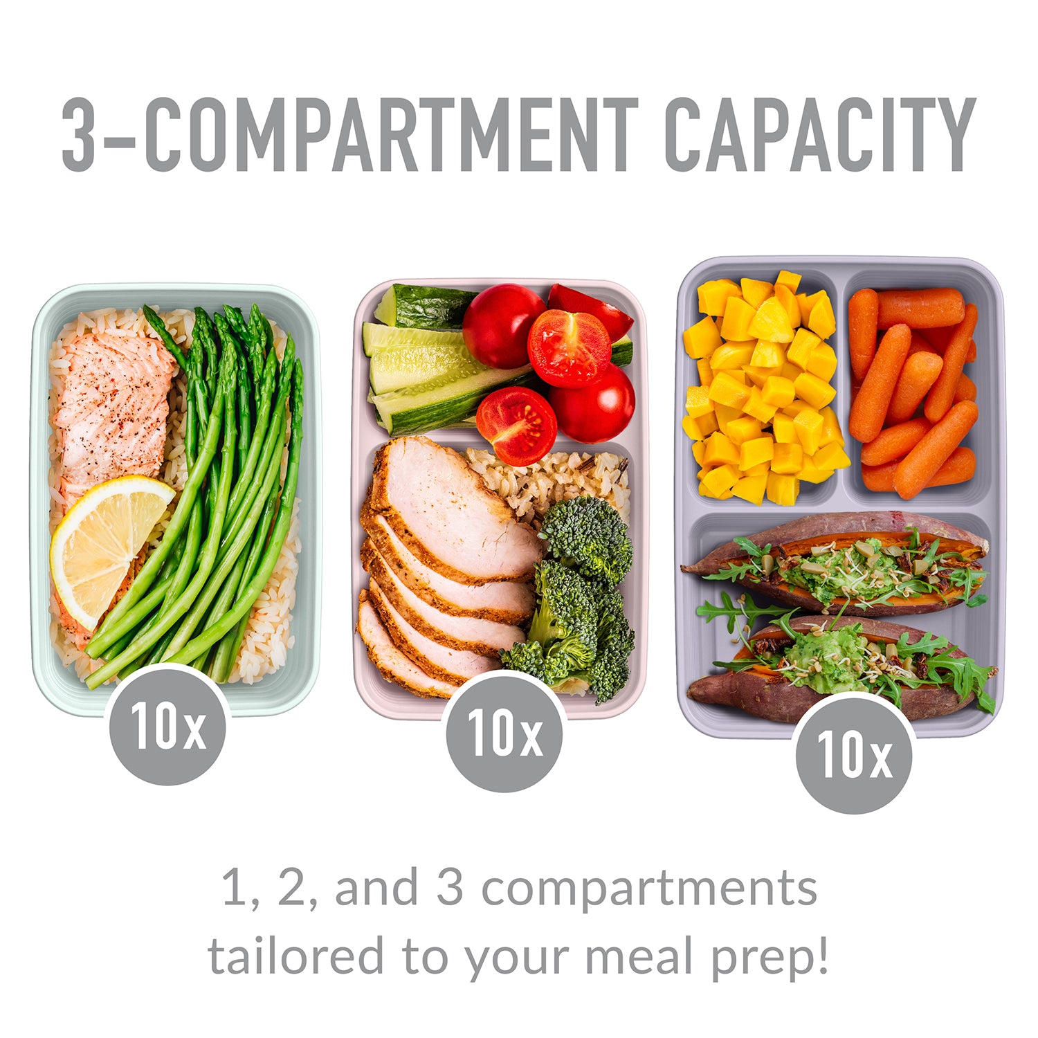 Bentgo Prep Deluxe Bag & 60-Piece Meal Prep Container Set - Image 13