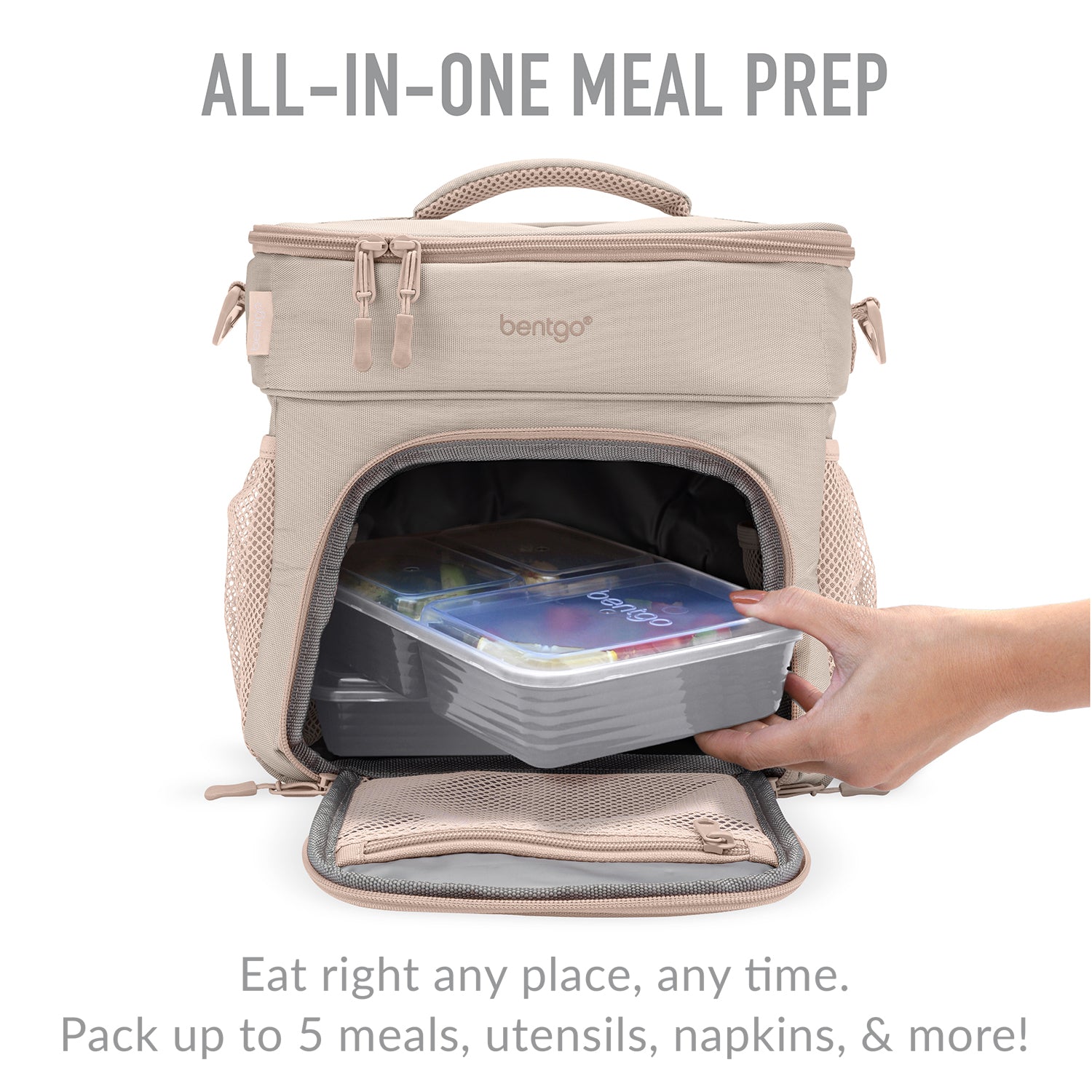 Bentgo Prep Deluxe Bag & 60-Piece Meal Prep Container Set - Image 16