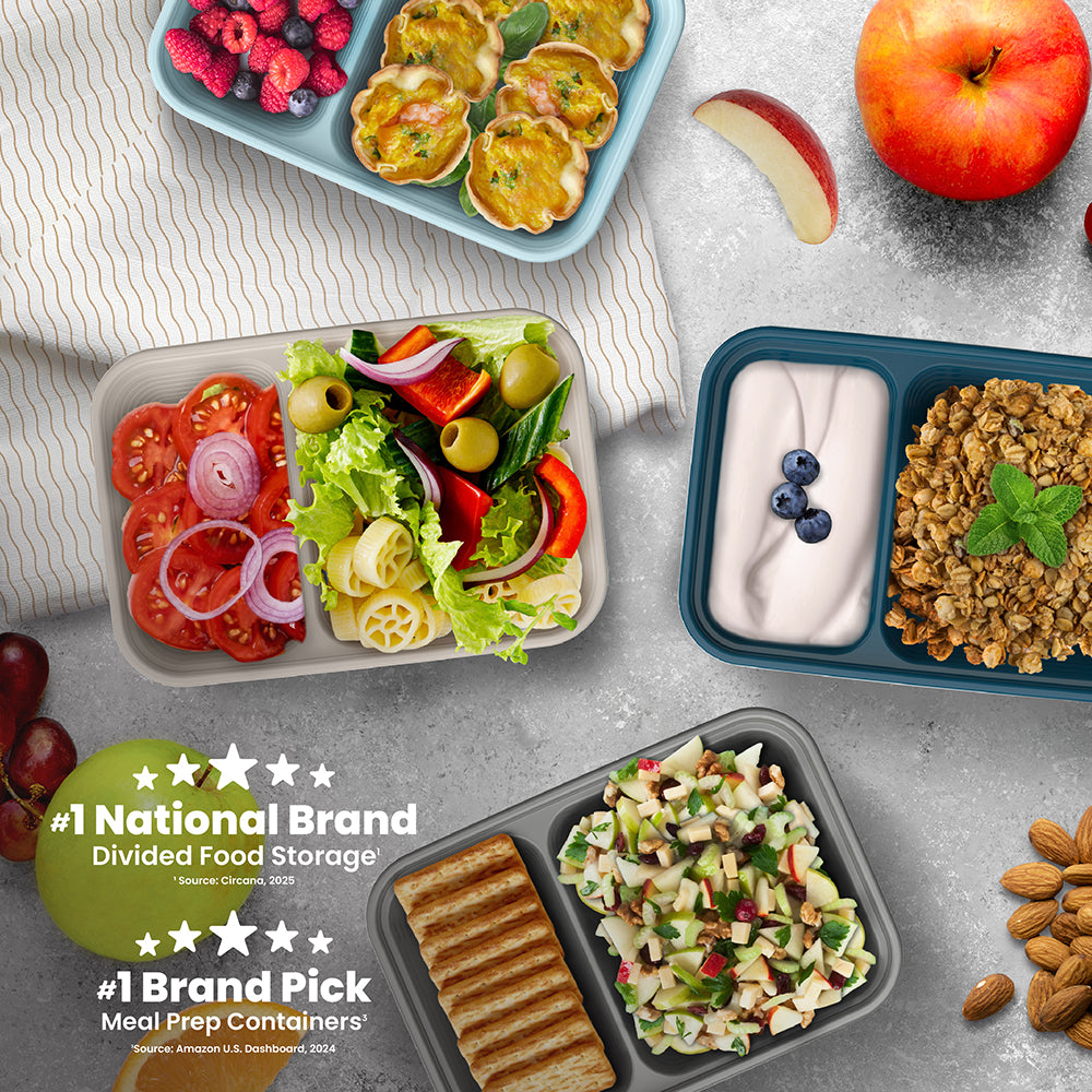 Bentgo Prep 2-Compartment Snack Containers (20-Piece) - Image 26